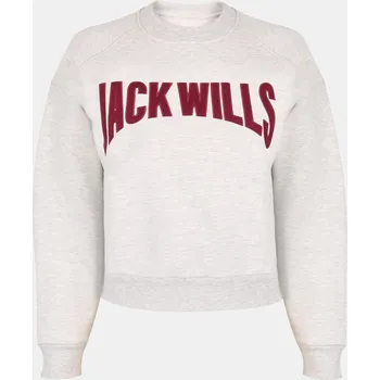 Dámská mikina Mikina Jack Wills Ice Grey Marl 1166846 6 (2XS)
