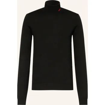 Pánská móda Hugo Pánský Svetry S Rolákem San Thomas, černá, M