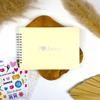 Fotoalbum Drasca Art EOOD Taneční fotoalbum I love Dance | Originální dárek pro tanečnici,taneční skupiny
