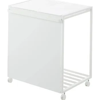 Odpadkový koš 2-dílný koš na tříděný odpad Tower 1820, bílý