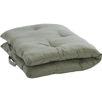 Podsedák MADAM STOLTZ Prošívaná matrace Striped Laurel Green 60 × 100 cm