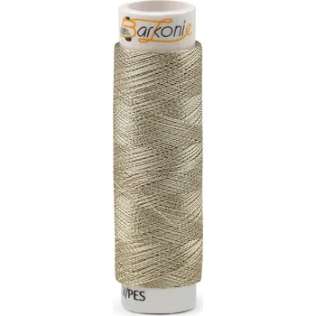 Nit Metalické nitě Karolina 1; 100 m zlatá sv. 1 ks