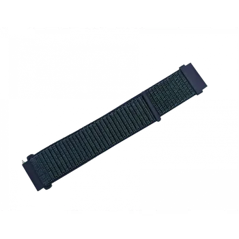 Řemínek na hodinky Nylonový řemínek zeleno-modrý 20 mm