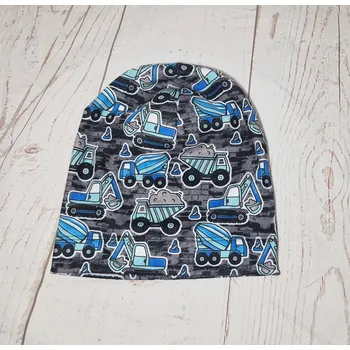 Čepice Yháček Flísová čepice Yháček, jednovrstvá, Stavební stroje Velikost:: M