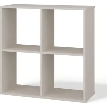 Obývací stěna Regál Manja 2x2 kašmír - SLEVA 3% s kodem radost25