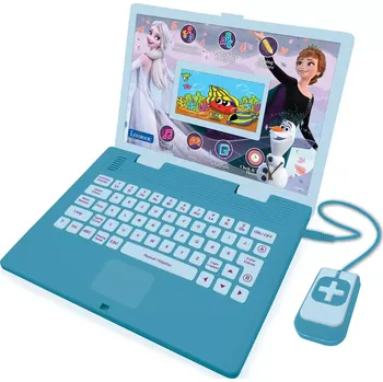 Výuková hračka Lexibook Francouzsko-anglický notebook 130 aktivit - Ledové království