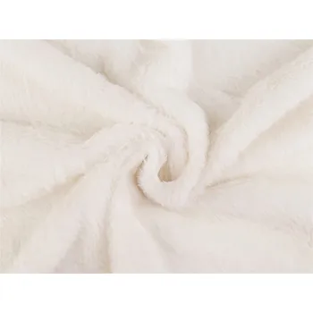 Oděvní umělá kožešina rabbit METRÁŽ - 2 Off White