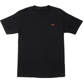 Pánské oblečení INDEPENDENT triko - Built To Grind S/S Pocket Heavyweight T-Shirt Black (156983)