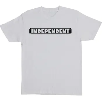 Pánské tričko INDEPENDENT triko - Bar Logo S/S Heavyweight T-Shirt Orange W/ Reflective (156763) velikost: XXL