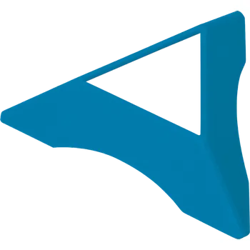 Hlavolam Stojánek pro Rubikovu kostku - Modrý - Vykrojený