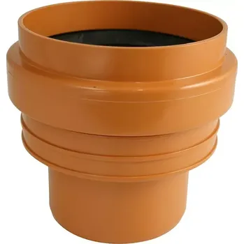 Kanalizační potrubí OSMA KGUS přechodka kamenina/PVC DN160 oranžová