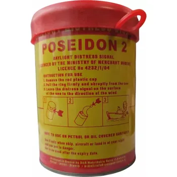 Loď POSEIDON 2 – Denní nouzový dýmový signál - Dýmovnice