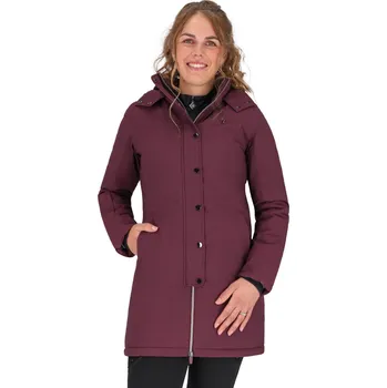 Dámský kabát QHP Kabát zimní Maelynn QHP, dámský, wine red 44