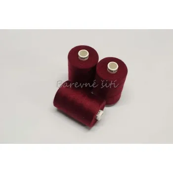 Niť BORDÓ 339/ BORDÓ PREMIUM, UNIPOL 1000m *NEW* (Nitě)