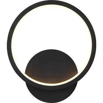 Nástěnné svítidlo Nástěnné svítidlo TOOLIGHT černé, integrovaný LED zdroj 10 W