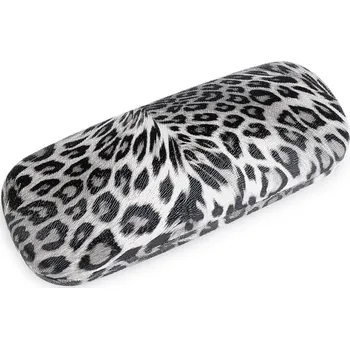 Pouzdro na brýle zvířecí vzor 6x16 cm šedá nejsvětlejší 1 ks