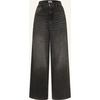 Dámské džíny Pnts Dámský Wide Leg Džíny Over The Top, tmavě šedá, 36