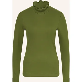 Dámské tričko Zaída Dámské Tričko S Dlouhým Rukávem, zelená, 46