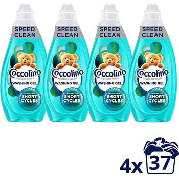 Prací gel COCCOLINO Wonder Wash Speed Clean 4 × 1,48 l (37 praní)