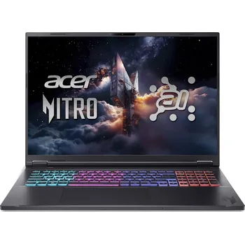Notebook Acer Nitro 18 AI Black kovový (AN18-61-R3KG) NH.QYGEC.001