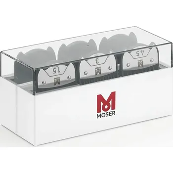 Strojek na vlasy PŘÍDAVNÉ HŘEBENY MOSER 1801-7000 1.5-12MM BOX 6KS 1801-7000