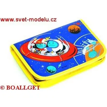 Penál PENÁL Marťani, 1.zipový , omyvatelný 367512