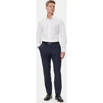Pánská móda BOSS Košile H-Joe 50549923 Bílá Regular Fit 41