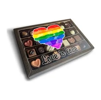 Bonboniéra Pralinky Love is Love: 28 ks pralinek