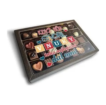 Bonboniéra Pralinky Když Bůh stvořil vnuky: 28 ks pralinek