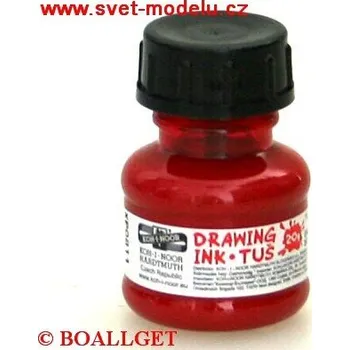 Tuš červená 20 g KOH-I-NOOR 220102