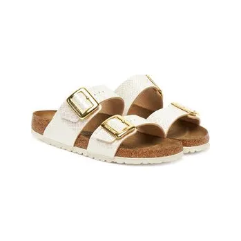 Dámská obuv Nazouváky Birkenstock Sydney Cushion Buckle 1030258 Écru 36