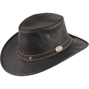 Klobouk Scippis australský klobouk z klokaní kůže Kangaroo Sundowner – černý Velikost: 61 cm (XL)