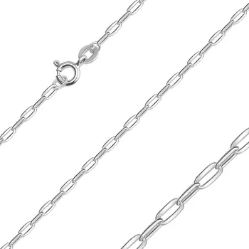 Řetízek Řetízek ze stříbra 925 - plochá oválná očka, 2,2 mm