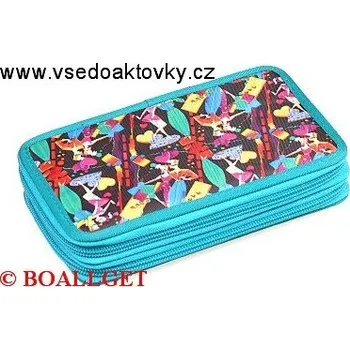 Penál PENÁLTaneční , 2.zipový, textil 362302