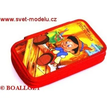 Penál PENÁL PINOCCHIO II, 2.zipový, omyvatelný T10/3 D 361112