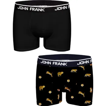 Trenýrky Pánské boxerky JF2BTORA05 2PACK vel.M- John Frank