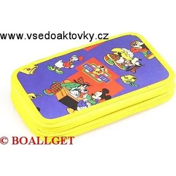 Penál PENÁL MICKEY MOUSE III,2.zipový, omyvatelný T10/3 D 361110