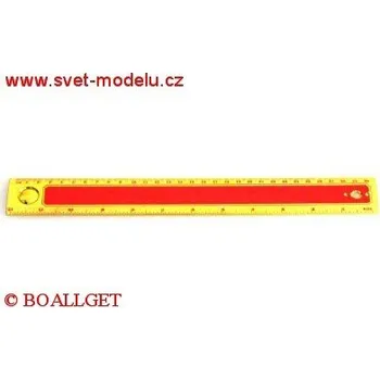 pravítka Pravítko 30 cm se zlatým okrajem 210103