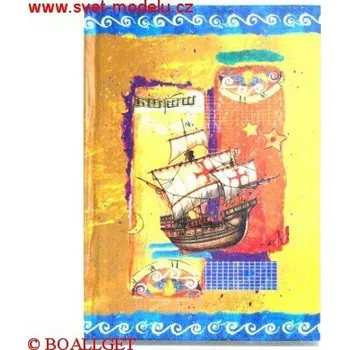 Blok Záznamní kniha 15104 - A5 linkovaná, tvrdé desky, 100 listů 315104