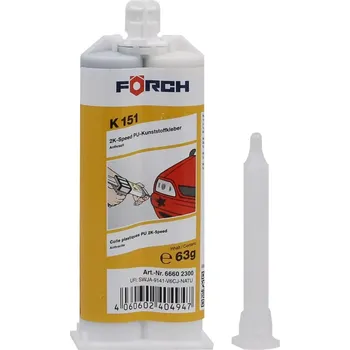 Tmel Förch 2k rychlé lepidlo na plasty Speed K151 63 g (Polyuretanové lepidlo na plasty)