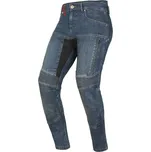 Moto kalhoty, jeansy 505, AYRTON, dámské (slim fit, sepraná modrá) 2025