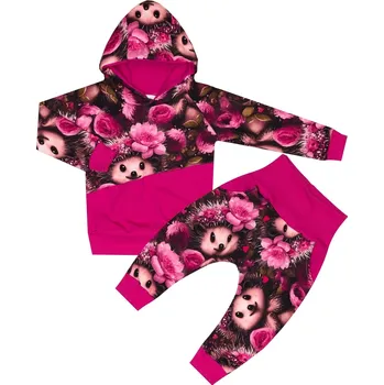 Tepláková souprava - Ježeček (kapuca) Velikost: 104