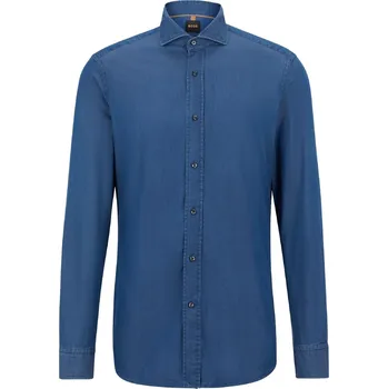 Pánská košile Košile Boss Open Blue 1166570 14.5 inch