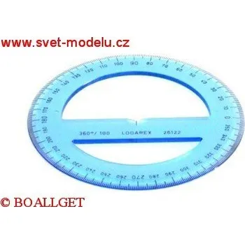 KOH-I-NOOR Úhloměr 360/100 barevný 210114