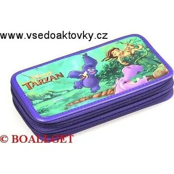 Penál PENÁL TARZAN , 2.zipový, omyvatelný 361801