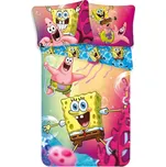 Bavlněné dětské povlečení na jednolůžko 140x200 cm Sponge Bob – Jerry Fabrics ID_1562156