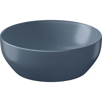 Umyvadlo CERSANIT Umyvadlo na desku LARGA kulaté 40X40 modré K677-050