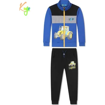 Chlapecká tepláková souprava KUGO J09307 modrá Barva: Modrá, Velikost: 128