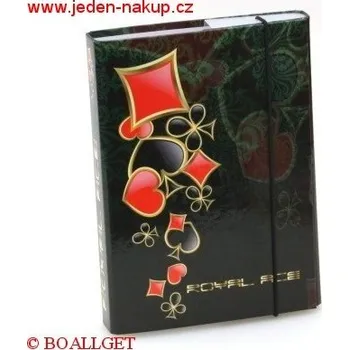 Archivační box ŠKOLNÍ DESKY BOX A4 s gumičkou Royal Ace 443569