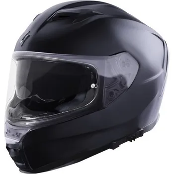 Helma na motorku Integrální helma STORMER ZS-1001 SOLID matná černá XS